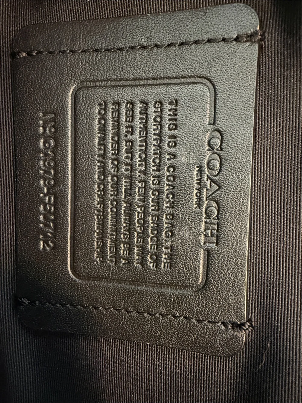 Coach Black Leather Convertible Laptop Tote/Messenger Bag with Adjustable Strap